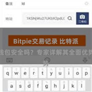 Bitpie交易记录 比特派钱包安全吗？专家详解其全面优势