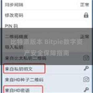 比特派版本 Bitpie数字资产安全保障指南