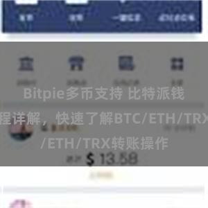 Bitpie多币支持 比特派钱包转账教程详解，快速了解BTC/ETH/TRX转账操作