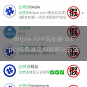 Bitpie APP最新版 Bitpie钱包常见问题解决方法