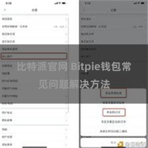 比特派官网 Bitpie钱包常见问题解决方法