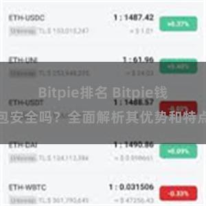 Bitpie排名 Bitpie钱包安全吗？全面解析其优势和特点