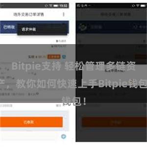 Bitpie支持 轻松管理多链资产，教你如何快速上手Bitpie钱包！