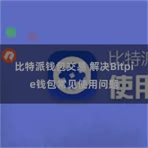 比特派钱包交易 解决Bitpie钱包常见使用问题