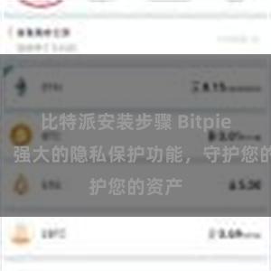 比特派安装步骤 Bitpie钱包：强大的隐私保护功能，守护您的资产