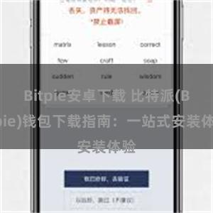 Bitpie安卓下载 比特派(Bitpie)钱包下载指南：一站式安装体验