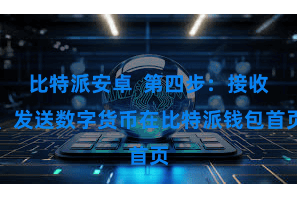 比特派安卓  第四步：接收、发送数字货币在比特派钱包首页