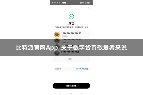 比特派官网App 关于数字货币敬爱者来说